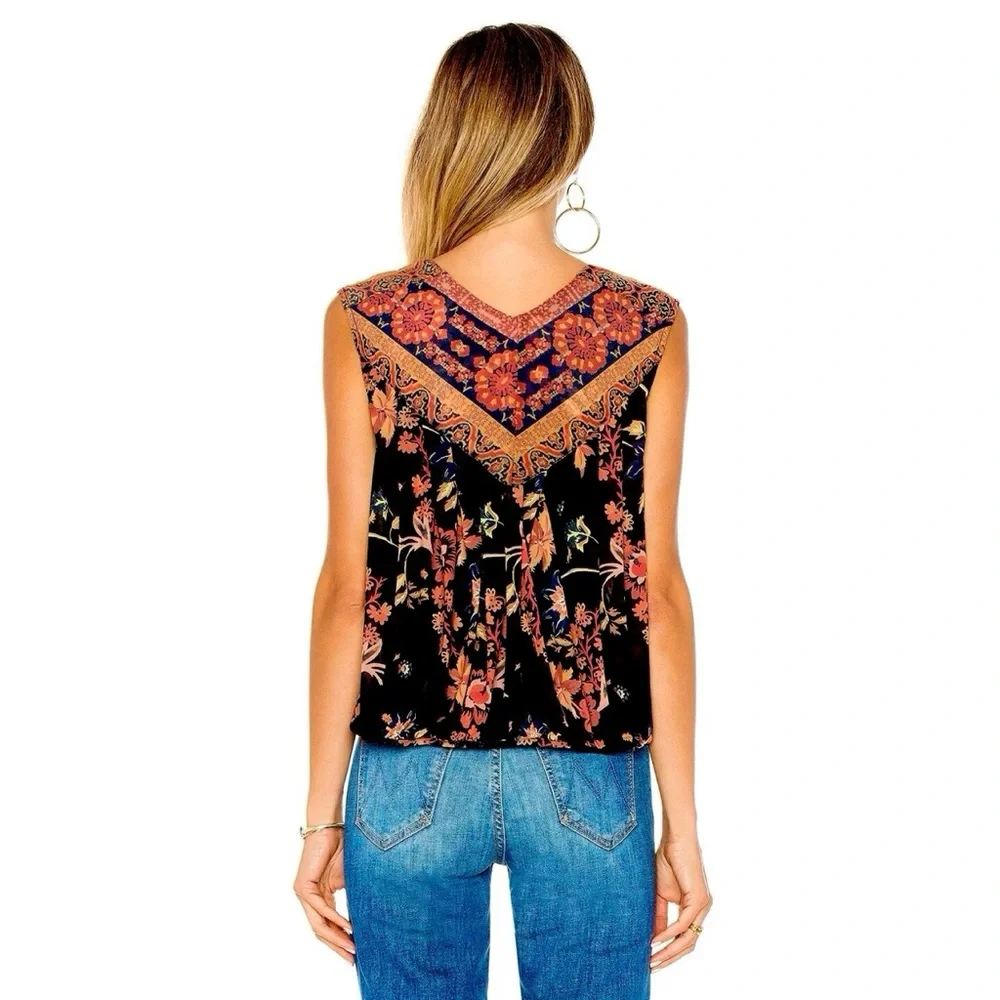 Free People Havana Sleeveless Surplice Top - Picture 11 of 11